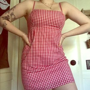 UO gingham dress